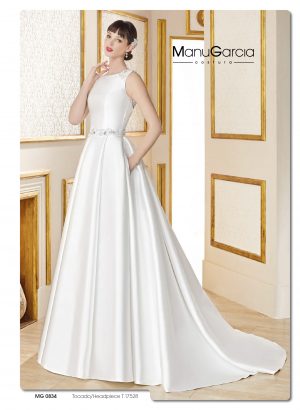 MG834 - Vestido de Novia - ManuGarcia
