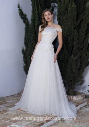 MG438 - Vestido de Novia - ManuGarcia