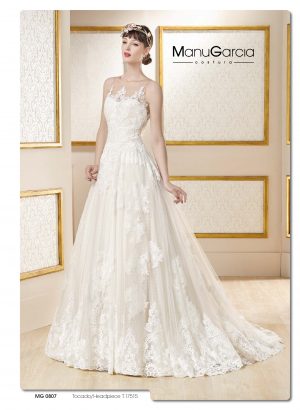 MG807 - Vestido de Novia - ManuGarcia