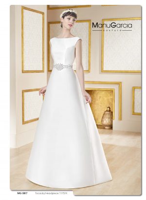 MG817 - Vestido de Novia - ManuGarcia