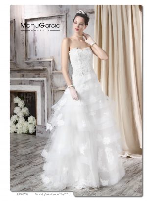 MG738 - Vestido de Novia - ManuGarcia