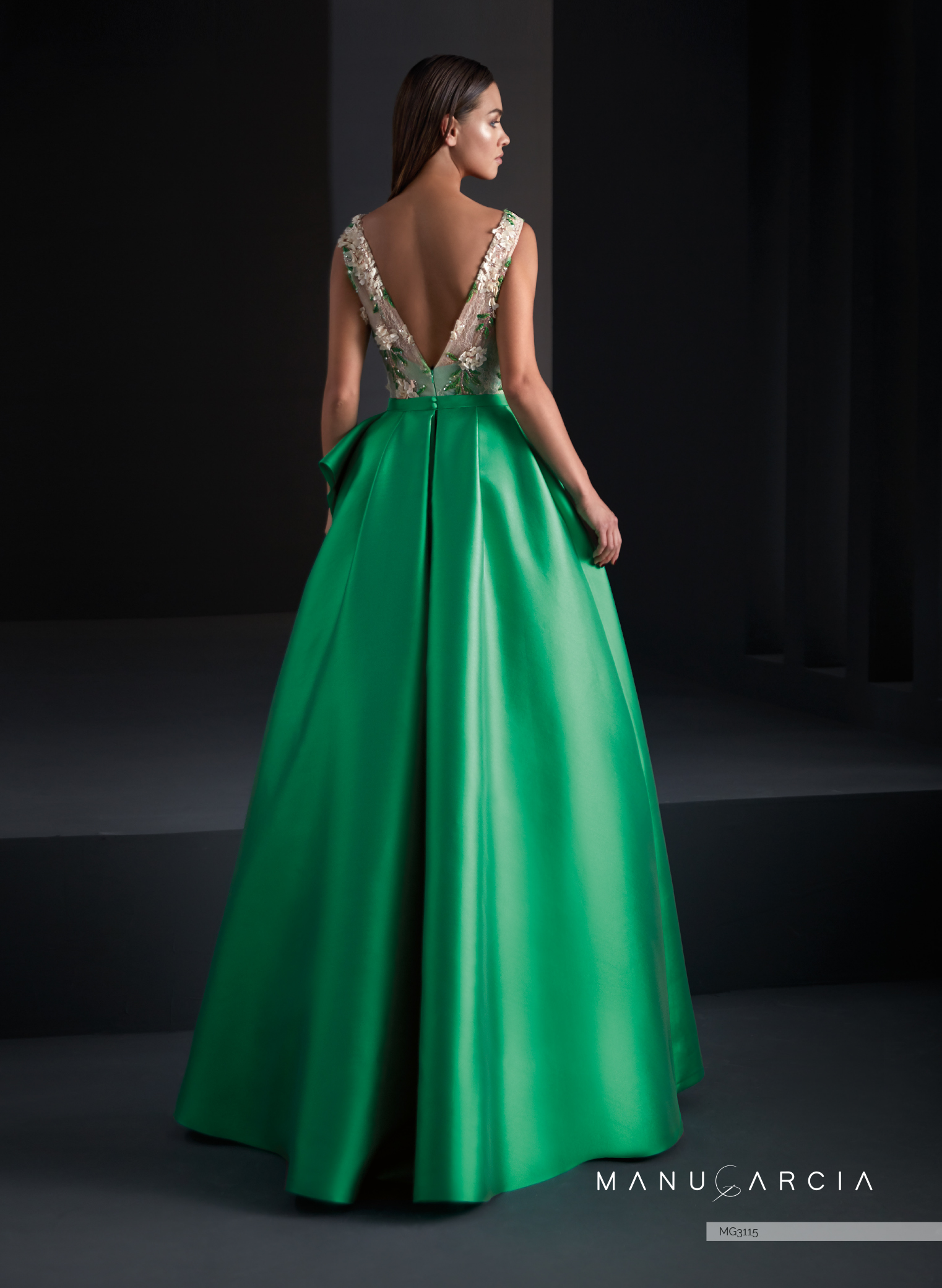 MG3115 - Vestido de Fiesta - ManuGarcia - Imagen 2
