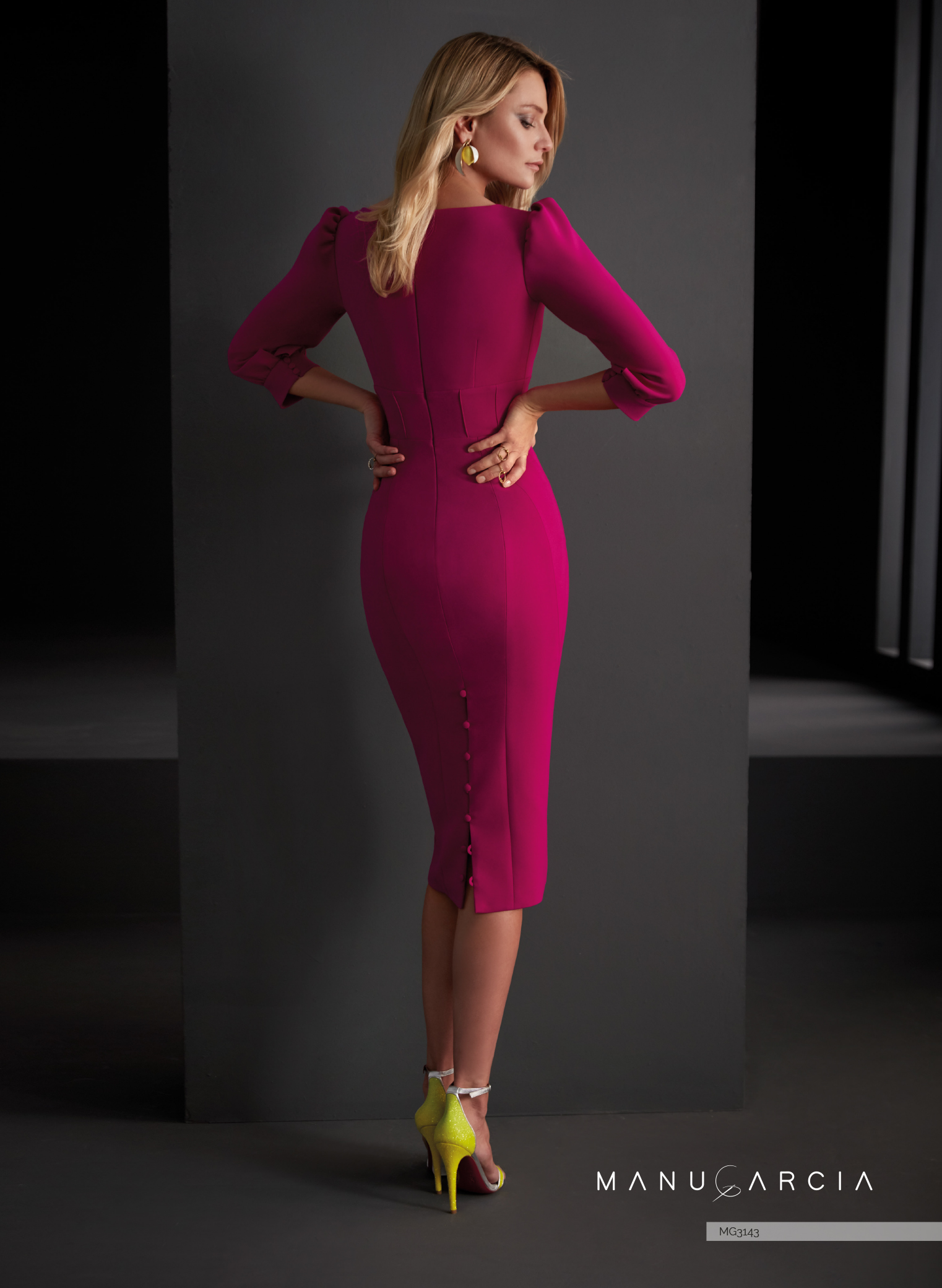 MG3143 - Vestido de fiesta - ManuGarcia - Imagen 2