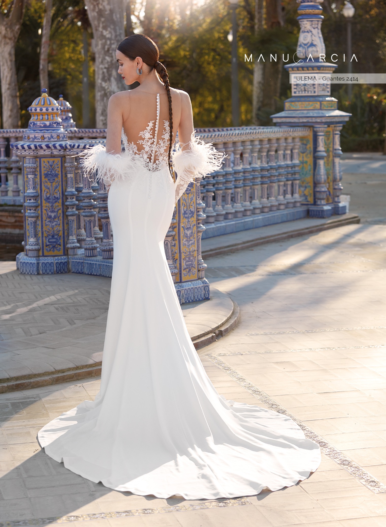 ULEMA - VESTIDO DE NOVIA - MANUGARCIA - Imagen 2